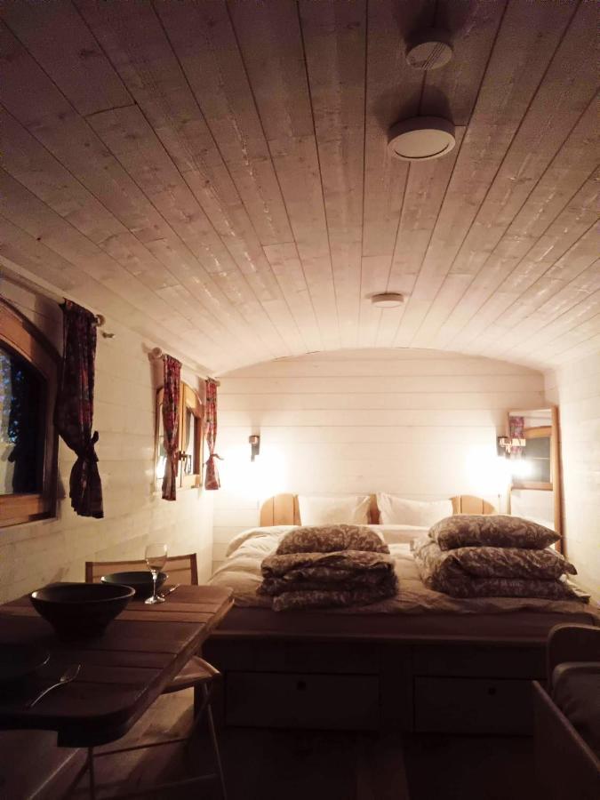 Vila La Tiny House De La Bergerie Lierneux Exteriér fotografie