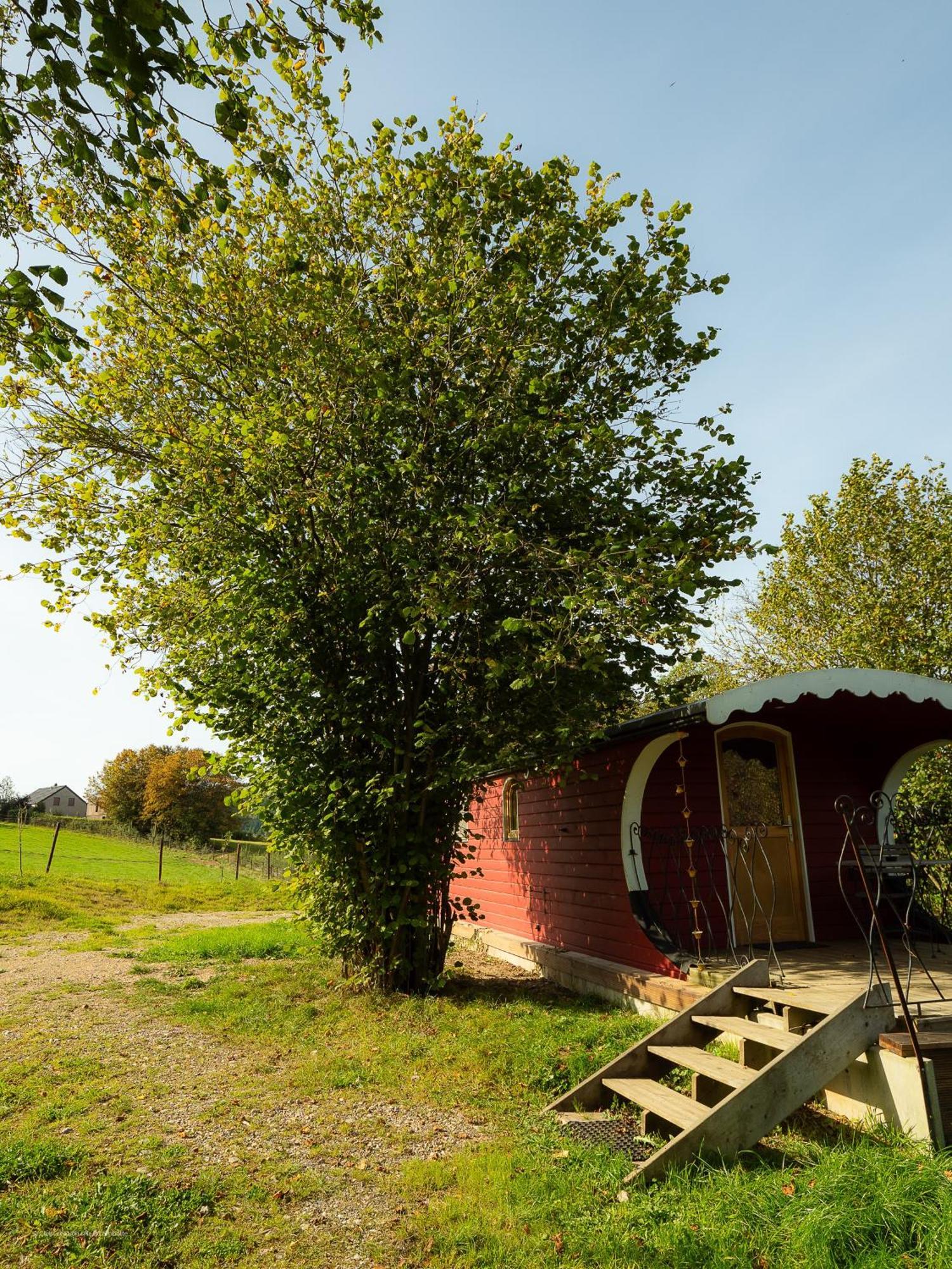 Vila La Tiny House De La Bergerie Lierneux Exteriér fotografie